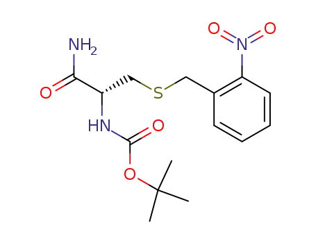 Boc-L-Cys(S-oNBn)-NH<sub>2</sub>