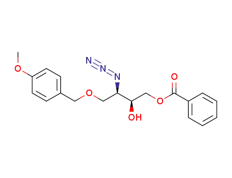 1,2-Butanediol, 3-azido-4-[(4-methoxyphenyl)methoxy]-, 1-benzoate,
(2S,3R)-