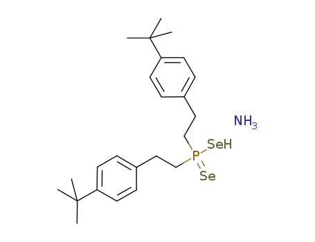ammonium bis[2-(4-tert-butylphenyl)ethyl]diselenophosphinate