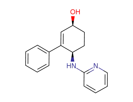(1S,4R)-3-phenyl-4-(pyridin-2-ylamino)-cyclohex-2-enol