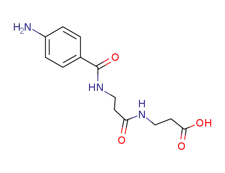 Molecular Structure of 1242567-17-4 (N-(4-aminobenzoyl)-di-β-alanine)