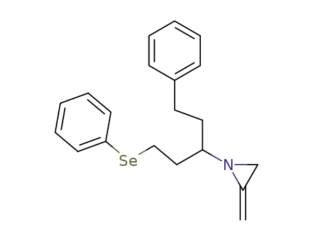 Aziridine, 2-methylene-1-[1-(2-phenylethyl)-3-(phenylseleno)propyl]-