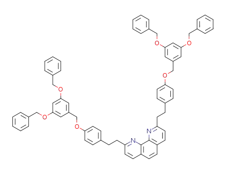 2,9-bis-{2-[4-(3,5-bis-benzyloxy-benzyloxy)-phenyl]-ethyl}-[1,10]phenanthroline