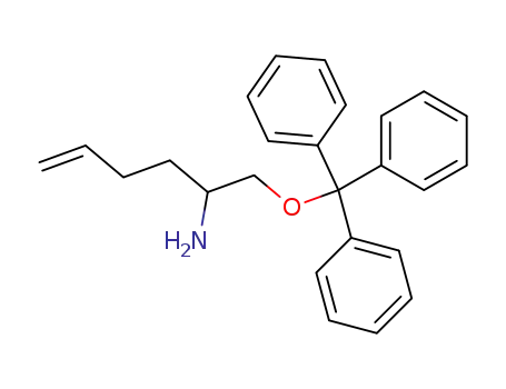 2-aminohex-5-enyl trityl ether