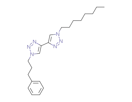 1-octyl-1'-(3-phenylpropyl)-1H,1'H-4,4'-bi-1,2,3-triazole