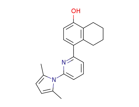 1-Naphthalenol,
4-[6-(2,5-dimethyl-1H-pyrrol-1-yl)-2-pyridinyl]-5,6,7,8-tetrahydro-