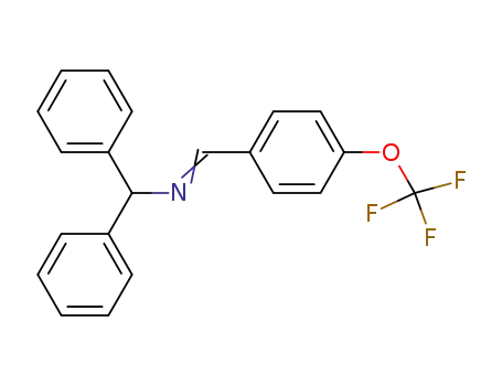 N-4-trifluoromethoxybenzylidene-1,1-diphenylmethylamine