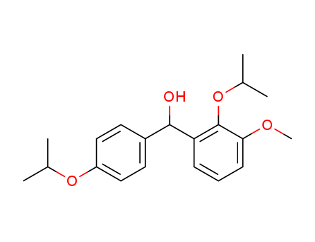 Benzenemethanol,  3-methoxy-2-(1-methylethoxy)-a-[4-(1-methylethoxy)phenyl]-
