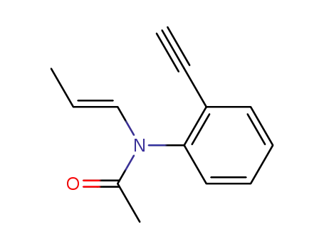 Acetamide, N-(2-ethynylphenyl)-N-(1E)-1-propenyl-