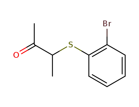 3-(2-bromo-phenylsulfanyl)-butan-2-one