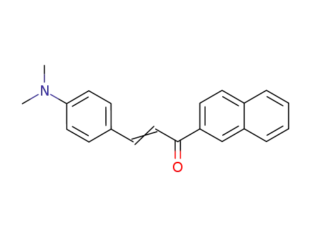 Molecular Structure of 57221-72-4 (2-Propen-1-one, 3-[4-(dimethylamino)phenyl]-1-(2-naphthalenyl)-)