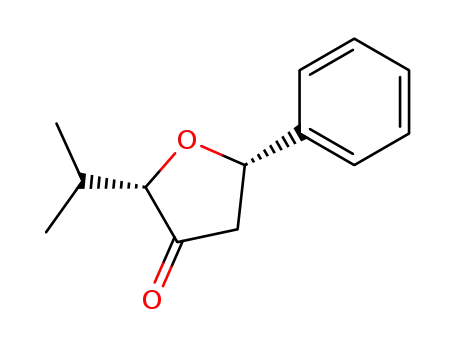 (2S,5S)-2-isopropyl-5-phenyldihydrofuran-3(2H)-one