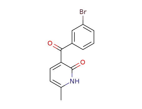 2(1H)-Pyridinone, 3-(3-bromobenzoyl)-6-methyl-
