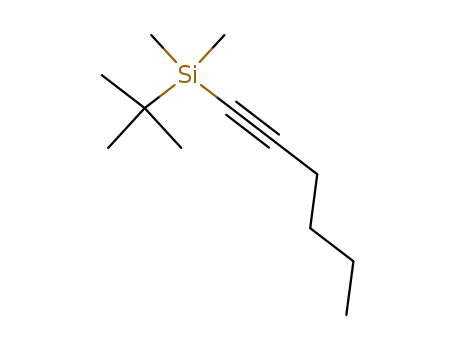Silane, (1,1-dimethylethyl)-1-hexynyldimethyl-