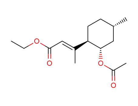 (E)-ethyl 3-[(1R,2S,4S)-2-acetoxy-4-methyl-1-cyclohexyl]but-2-enoate