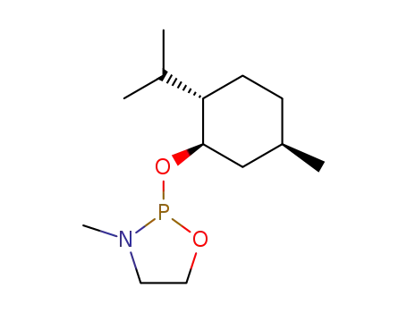 1,3,2-Oxazaphospholidine,
3-methyl-2-[[(1R,2S,5R)-5-methyl-2-(1-methylethyl)cyclohexyl]oxy]-
