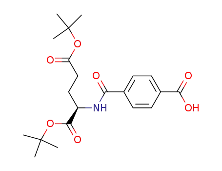 D-Glutamic acid, N-(4-carboxybenzoyl)-, 1,5-bis(1,1-dimethylethyl) ester