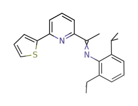 Benzenamine,
2,6-bis(1-methylethyl)-N-[1-[6-(2-thienyl)-2-pyridinyl]ethylidene]-