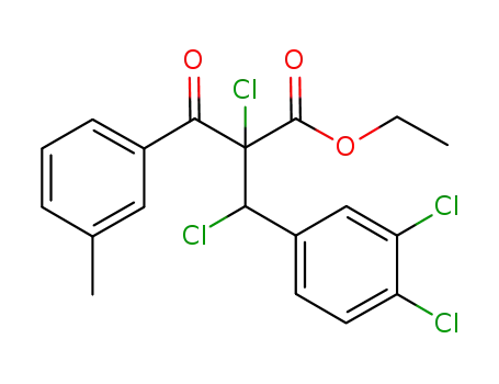 C<sub>19</sub>H<sub>16</sub>Cl<sub>4</sub>O<sub>3</sub>