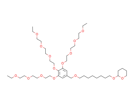 2-(8-(3,4,5-tris(2-(2-(2-ethoxyethoxy)ethoxy)ethoxy)benzyloxy)octyloxy)tetrahydro-2H-pyran