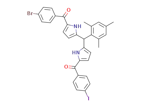 Methanone,
[5-[[5-(4-bromobenzoyl)-1H-pyrrol-2-yl](2,4,6-trimethylphenyl)methyl]-1H
-pyrrol-2-yl](4-iodophenyl)-