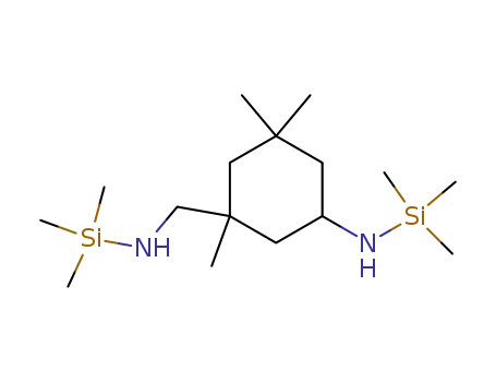 Molecular Structure of 85213-49-6 (N-trimethylsilyl-(3,5,5-trimethyl-3-trimethylsilylaminomethylcyclohexylamine))