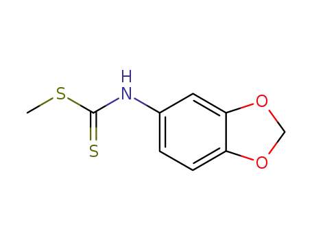 Carbamodithioic acid, 1,3-benzodioxol-5-yl-, methyl ester