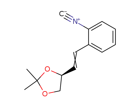 (S)-4-[(E)-2-(2-Isocyano-phenyl)-vinyl]-2,2-dimethyl-[1,3]dioxolane