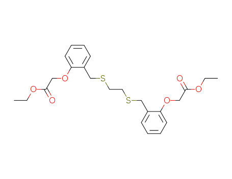 {2-[2-(2-ethoxycarbonylmethoxy-benzylsulfanyl)-ethylsulfanylmethyl]-phenoxy}-acetic acid ethyl ester