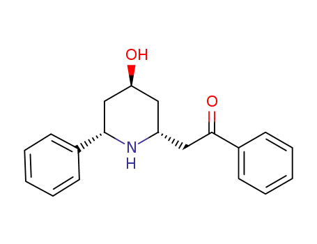 2-((2R,4S,6S)-4-hydroxy-6-phenylpiperidine-2-yl)-1-phenylethanone
