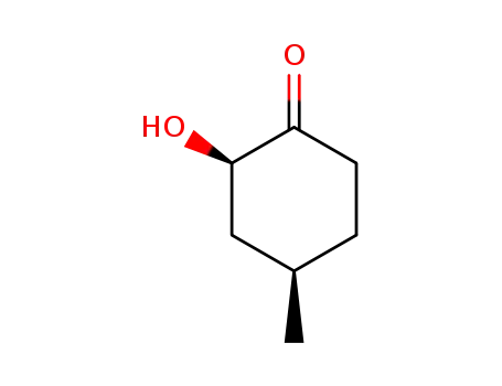 Molecular Structure of 175775-26-5 ((2R,4R)-2-hydroxy-4-methylcyclohexanone)