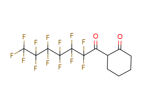 2-(Perfluoroheptanoyl)cyclohexanone