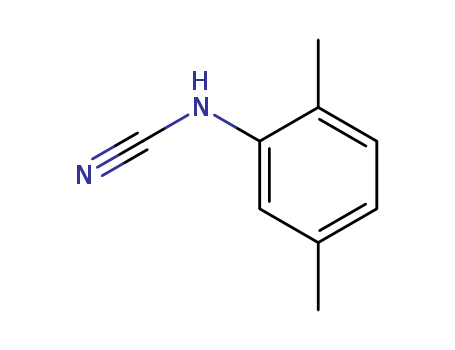 Molecular Structure of 10533-09-2 (Cyanamide, (2,5-dimethylphenyl)-)