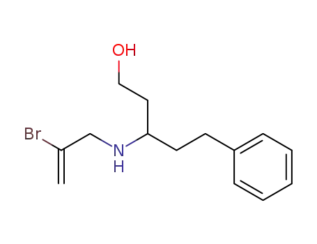 3-[N-(2-bromo-2-propenyl)amino]-5-phenylpentan-1-ol