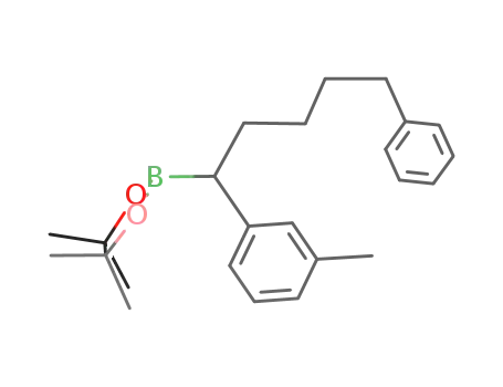 4,4,5,5-tetramethyl-2-[1-(3-methylphenyl)-5-phenylpentyl]-1,3,2-dioxaborolane
