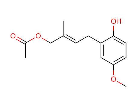 2-(4-acetyloxy-3-methylbut-3-en-1-yl)-4-methoxyphenol