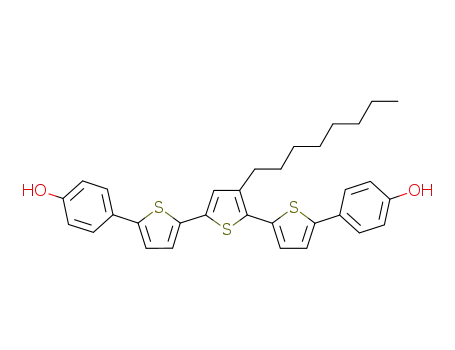 C<sub>32</sub>H<sub>32</sub>O<sub>2</sub>S<sub>3</sub>