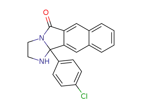 11b-(4-chlorophenyl)-1,2,3,11b-tetrahydro-5H-benz-[f]-imidazo-[2,1-a]-isoindol-5-one