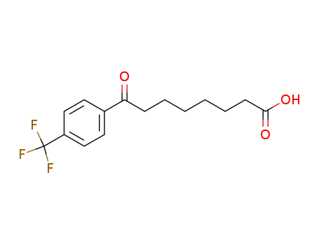 Molecular Structure of 362669-50-9 (8-OXO-8-(4-TRIFLUOROMETHYLPHENYL)OCTANOIC ACID)