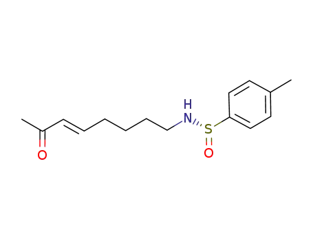 (E)-8-N-[(S(S))-p-tolylsulfinyl]-3-octen-2-one