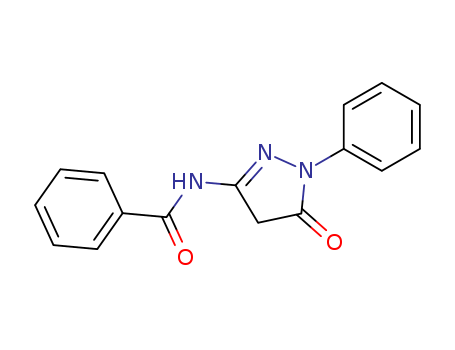 N-(5-oxo-1-phenyl-4H-pyrazol-3-yl)benzamide cas  2144-96-9