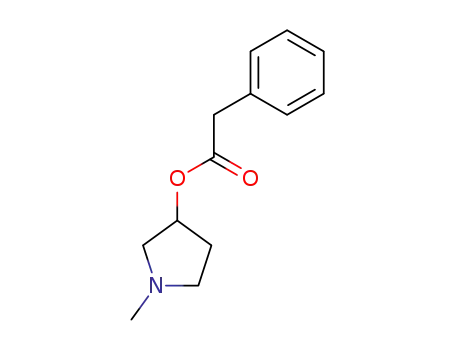 Molecular Structure of 434332-38-4 (1-methyl-3-pyrrolidinyl phenylacetate)