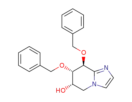 Imidazo[1,2-a]pyridin-6-ol, 5,6,7,8-tetrahydro-7,8-bis(phenylmethoxy)-,
(6S,7S,8S)-