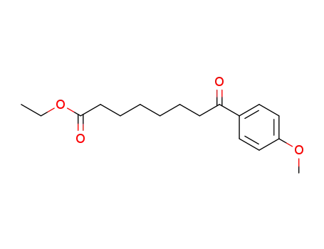 Molecular Structure of 362669-41-8 (ETHYL 8-(4-METHOXYPHENYL)-8-OXOOCTANOATE)
