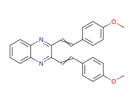 2,3-Bis(p-methoxystyryl)quinoxaline