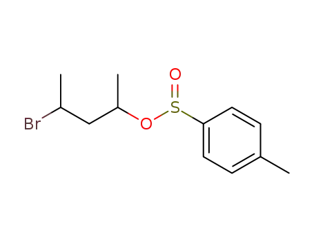 3-bromo-1-methylbutyl p-toluenesulfinate