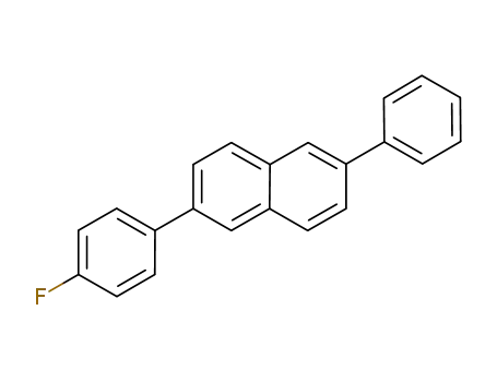 Molecular Structure of 1247758-26-4 (2-(4-fluorophenyl)-6-phenylnaphthalene)