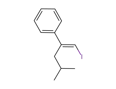 (E)-(1-iodo-4-methyl-1-penten-2-yl)benzene