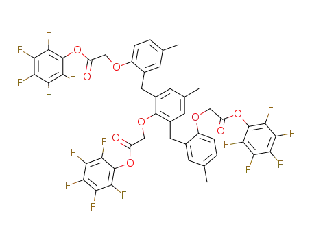[4-methyl-2,6-bis-(5-methyl-2-pentafluorophenyloxycarbonylmethoxy-benzyl)-phenoxy]-acetic acid pentafluorophenyl ester