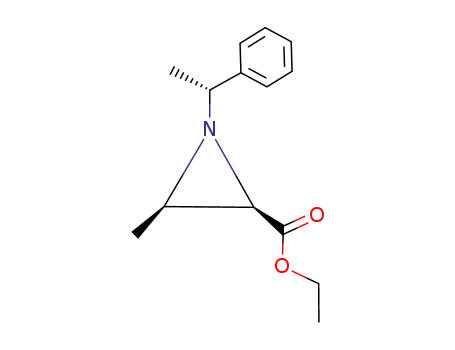 ethyl (2R,3R)-3-methyl-1-[(R)-1-phenylethyl]aziridine-2-carboxylate